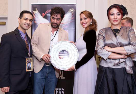 عکس های شهاب حسینی و بهروز وثوقی در امریکا جشنواره ACTION ON FILM
